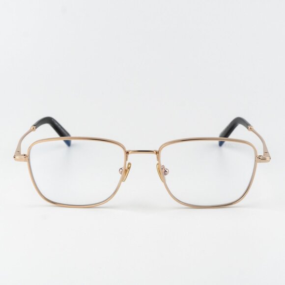 Tom Ford Men Eyeglasses Shiny Rose Gold Demo Square FT5748 028 BRAND NEW - Picture 2 of 9